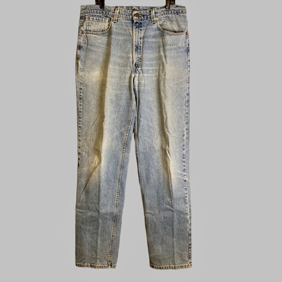 Levi's Relaxed Fit Blue Jeans W38 L36 Made in USA